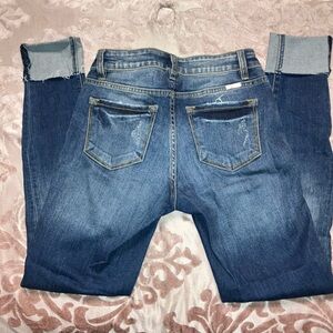 Kancan Denim cuffed Jeans